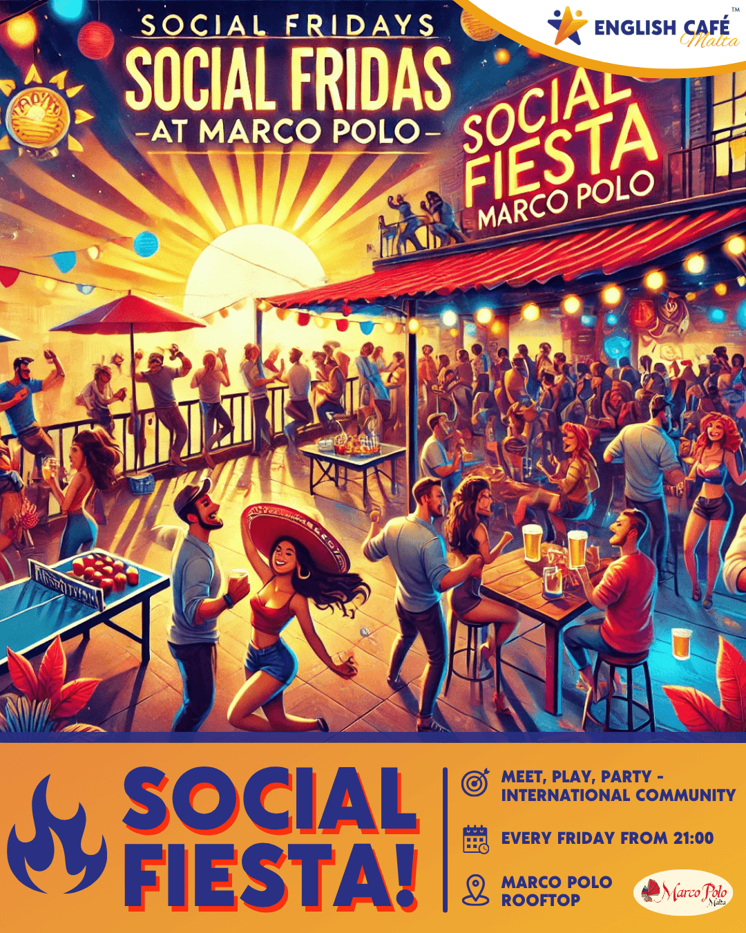 Social Fiesta- English Café Malta