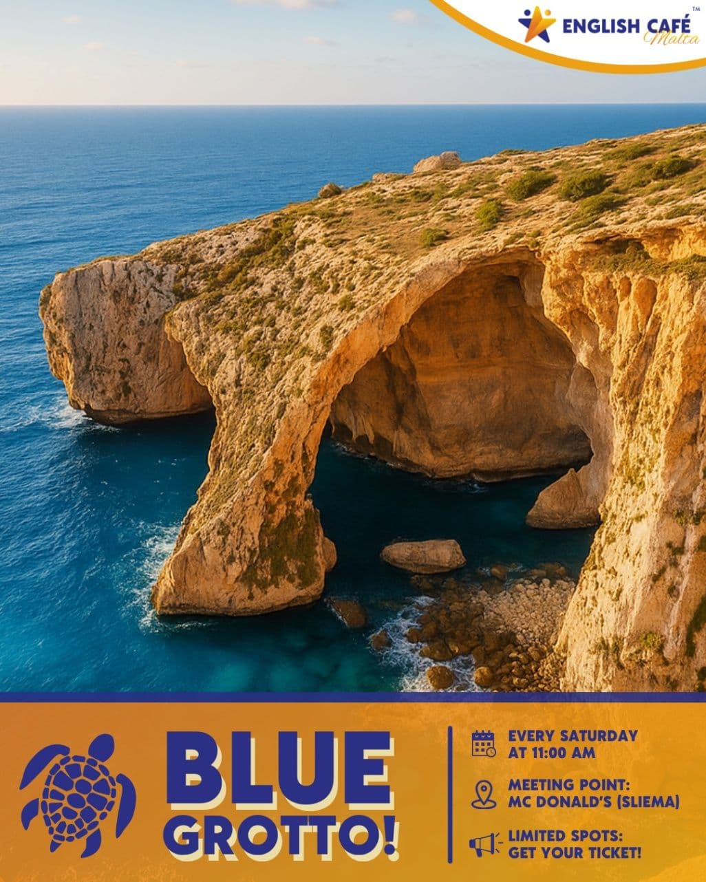 Blue Grotto- English Café Malta