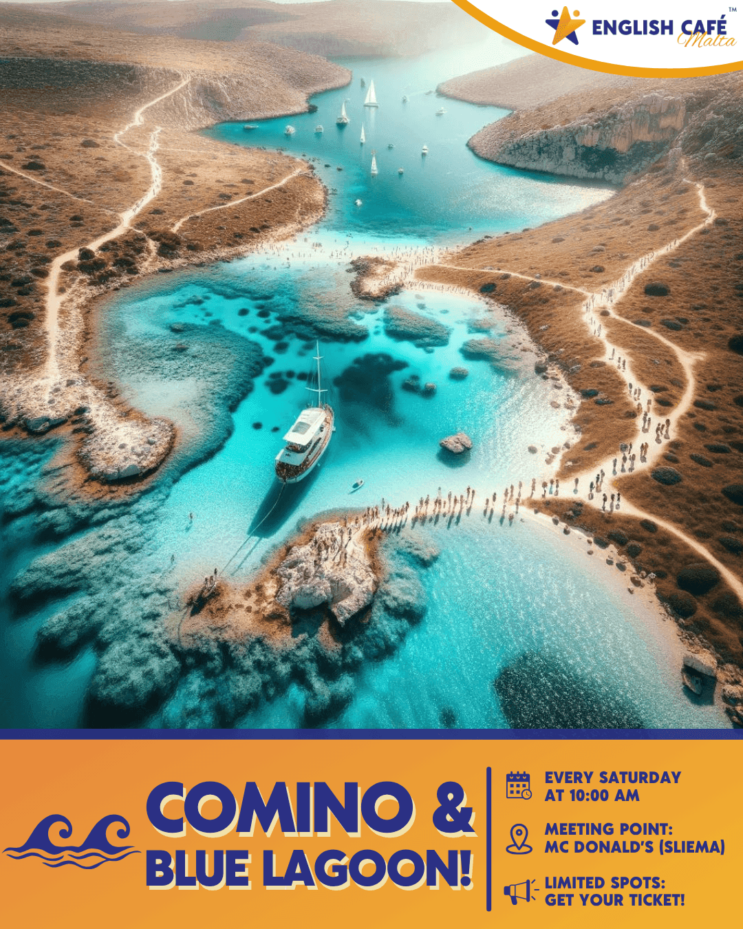 Comino and Blue Lagoon- English Café Malta