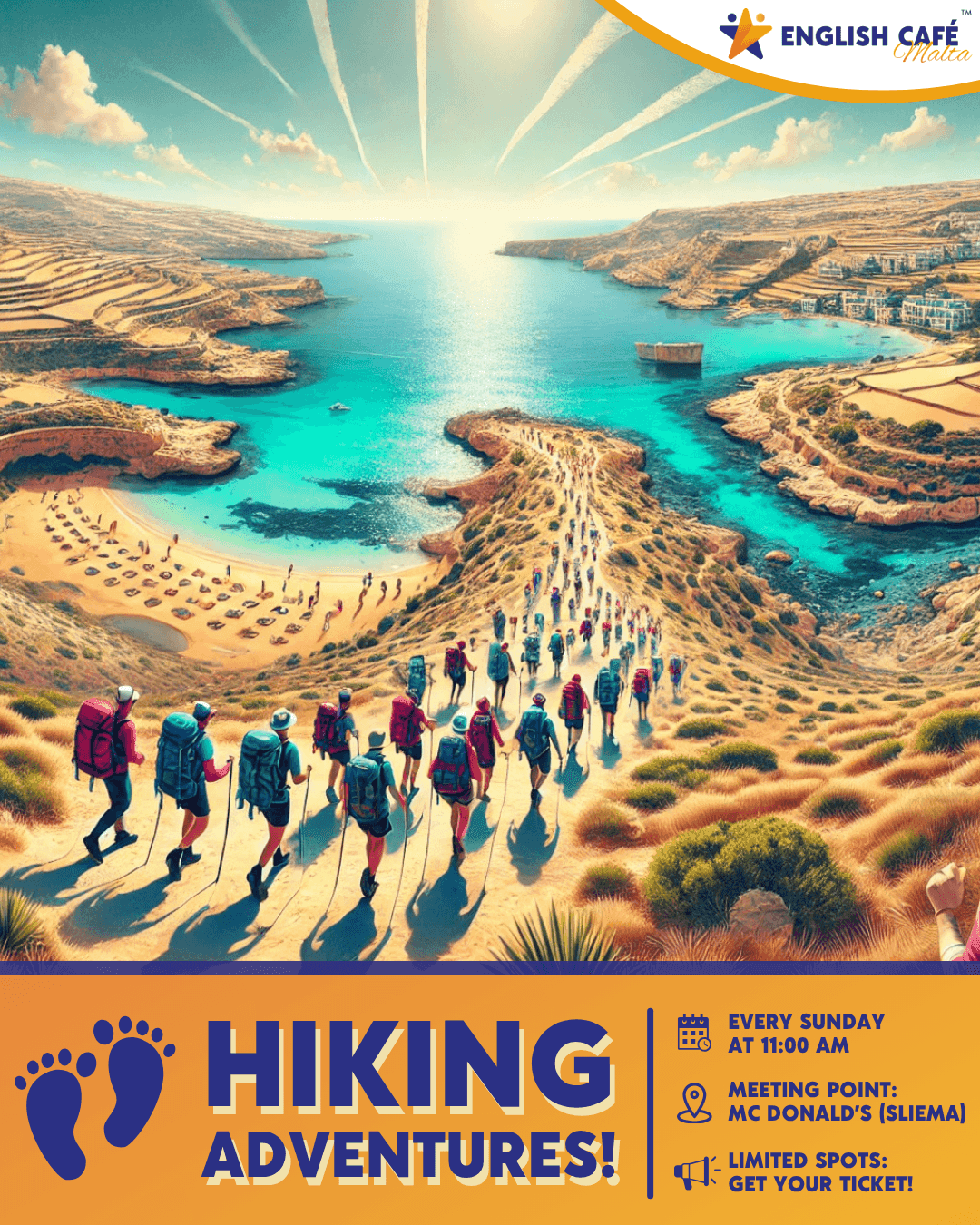 Hiking Adventures- English Café Malta