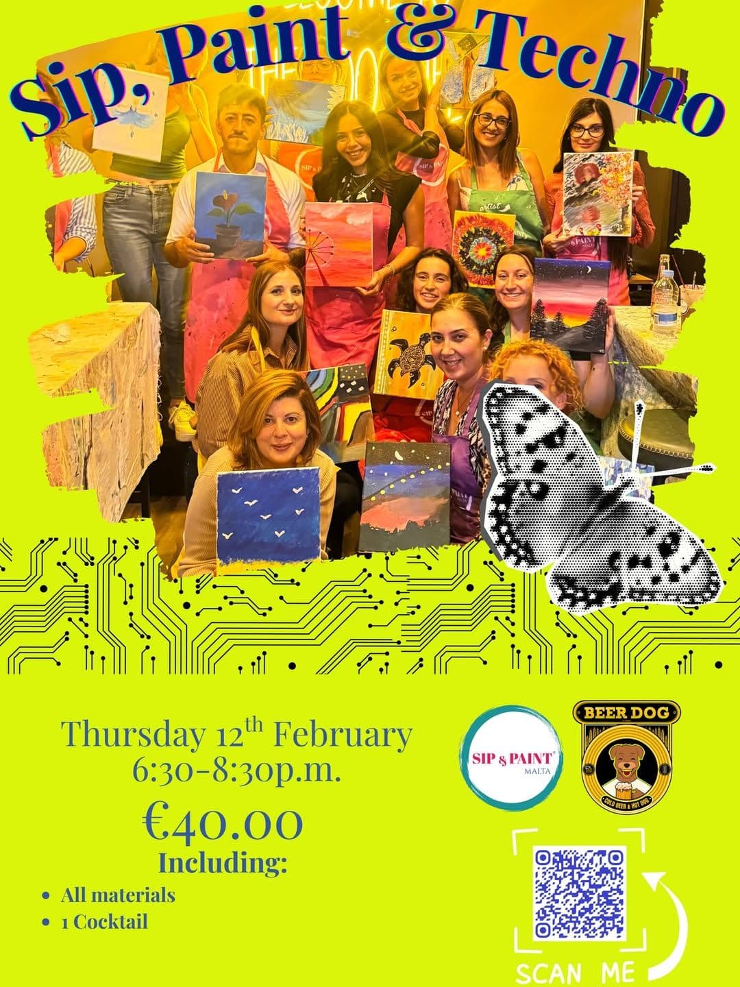 Final Sip & Paint at Beer Dog🎨🍻