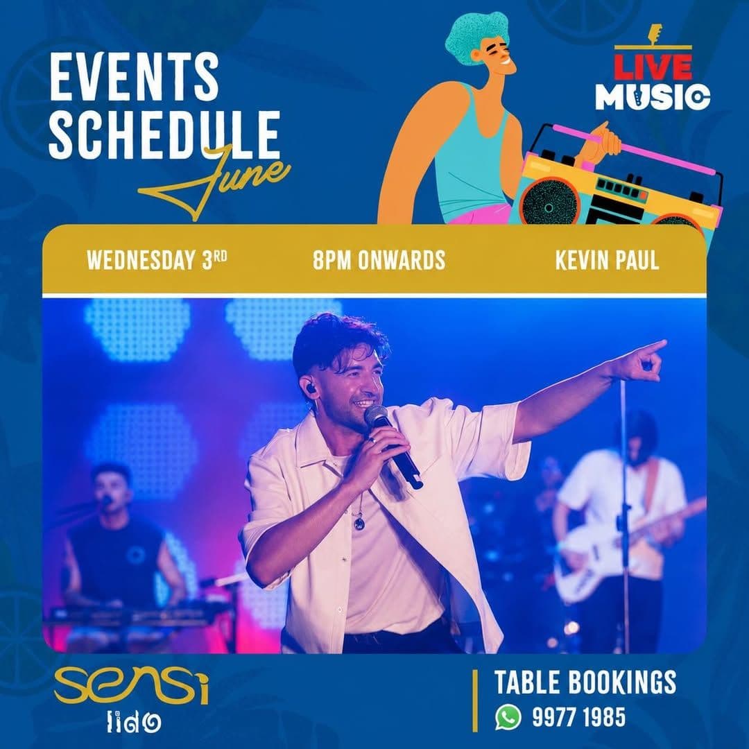 🎤 Kevin Paul LIVE at Sensi Lido 🎤