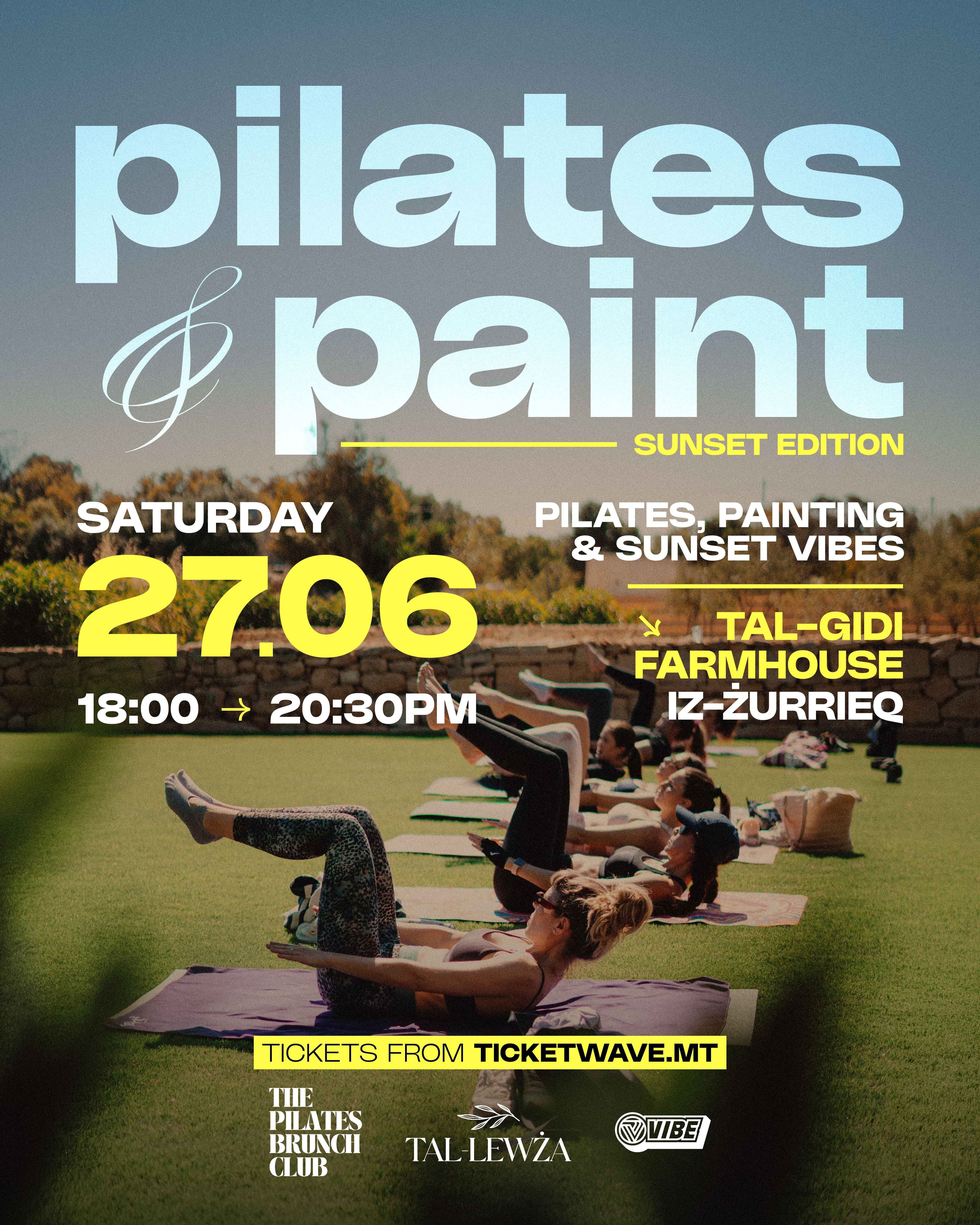 Pilates & Paint by Tal-Lewża